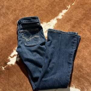 Girls wrangler jeans 8